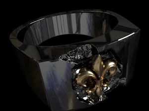 안도 3D 프린트 모델