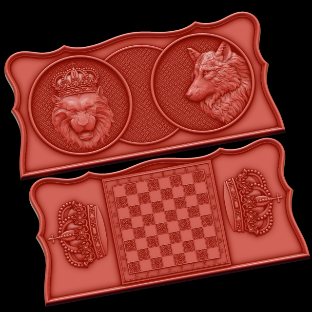 Relief 3D प्रिंट मॉडल .c4d .max .obj .3ds .fbx .stl .blend 
