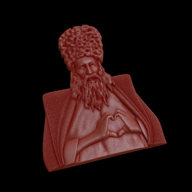 Relief 3D-Druckmodell .c4d .max .obj .3ds .fbx .stl .blend 