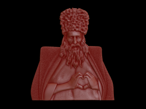 Relief 3D-Druckmodell
