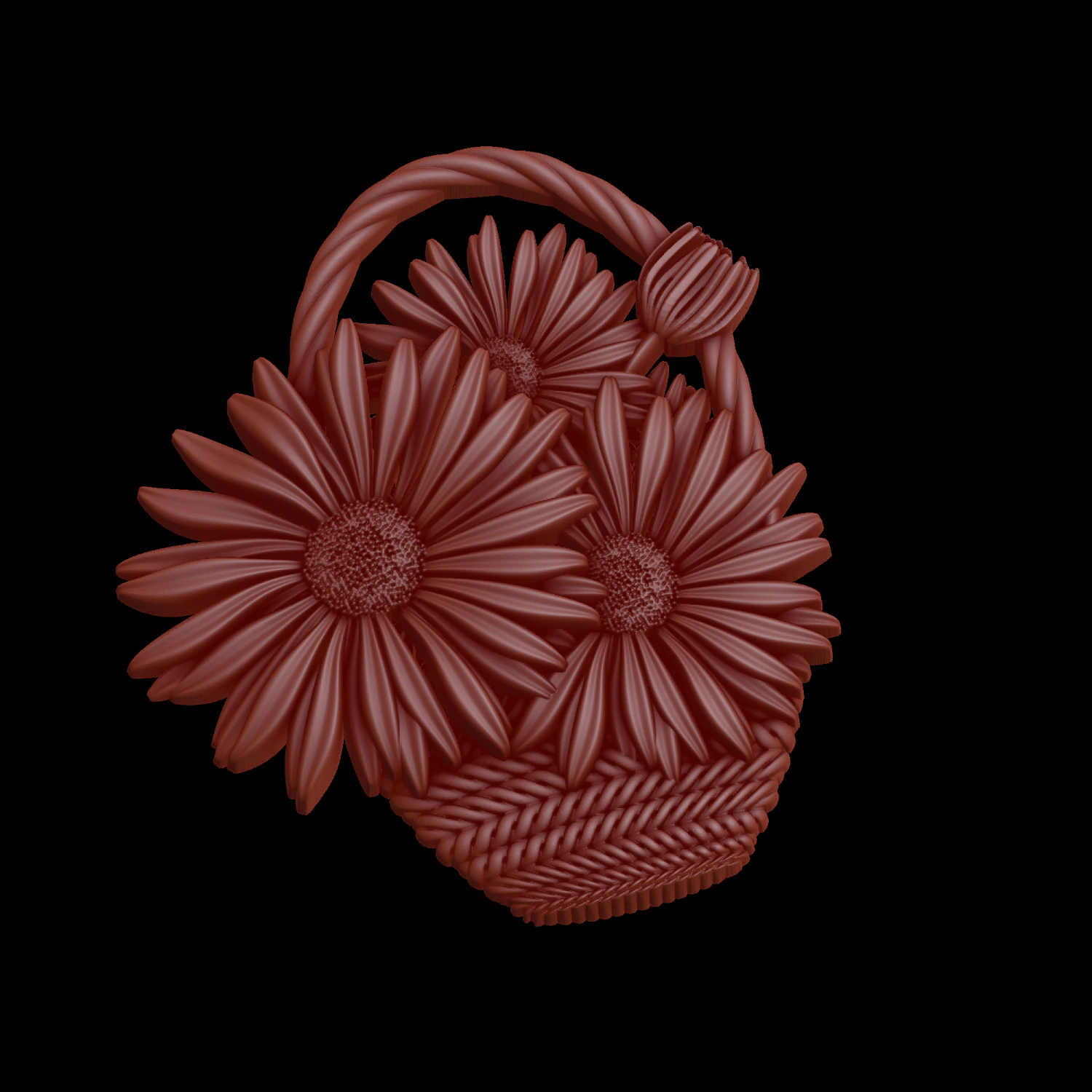 Relief 3D Print Model .c4d .max .obj .3ds .fbx .stl .blend 