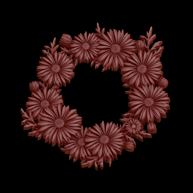 Relief 3D प्रिंट मॉडल .c4d .max .obj .3ds .fbx .stl .blend