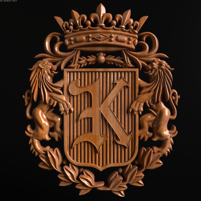 Relief 3D-Druckmodell .c4d .max .obj .3ds .fbx .stl .blend 