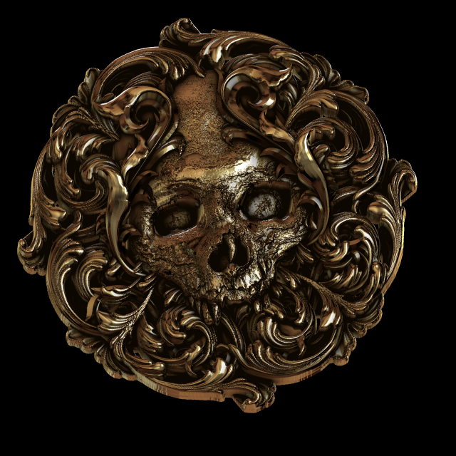 Relief Modelo de Impressão 3D .c4d .max .obj .3ds .fbx .stl .blend 
