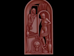 Relief 3D Print Model