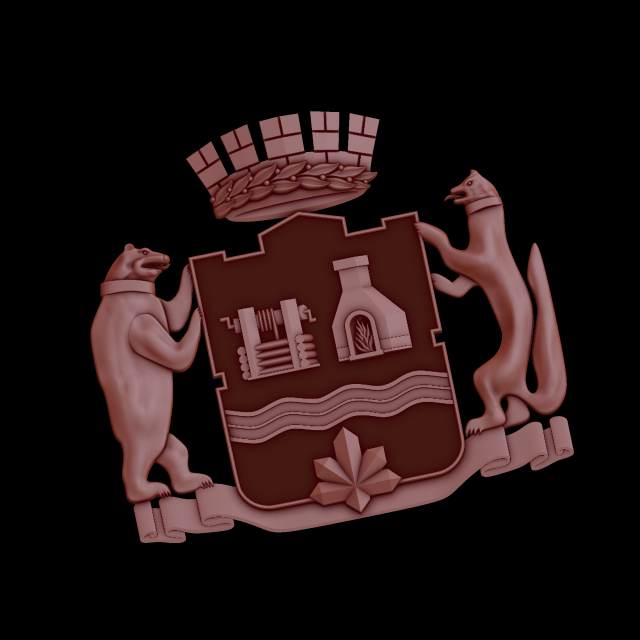 Relief 3D Print Model .c4d .max .obj .3ds .fbx .stl .blend 