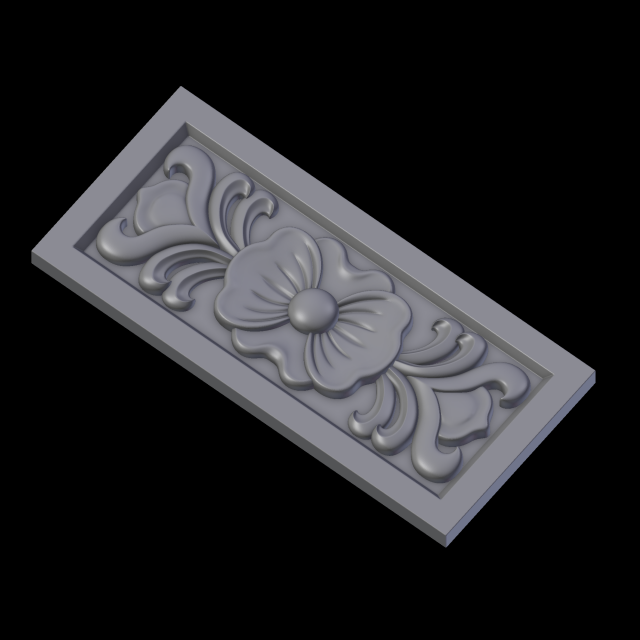 Relief Model do druku 3D .c4d .max .obj .3ds .fbx .stl .blend