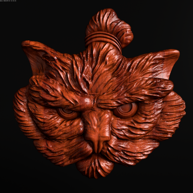 Relief 3D Print Model .c4d .max .obj .3ds .fbx .stl .blend 