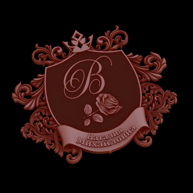 Relief 3D Принт Модель .c4d .max .obj .3ds .fbx .stl .blend