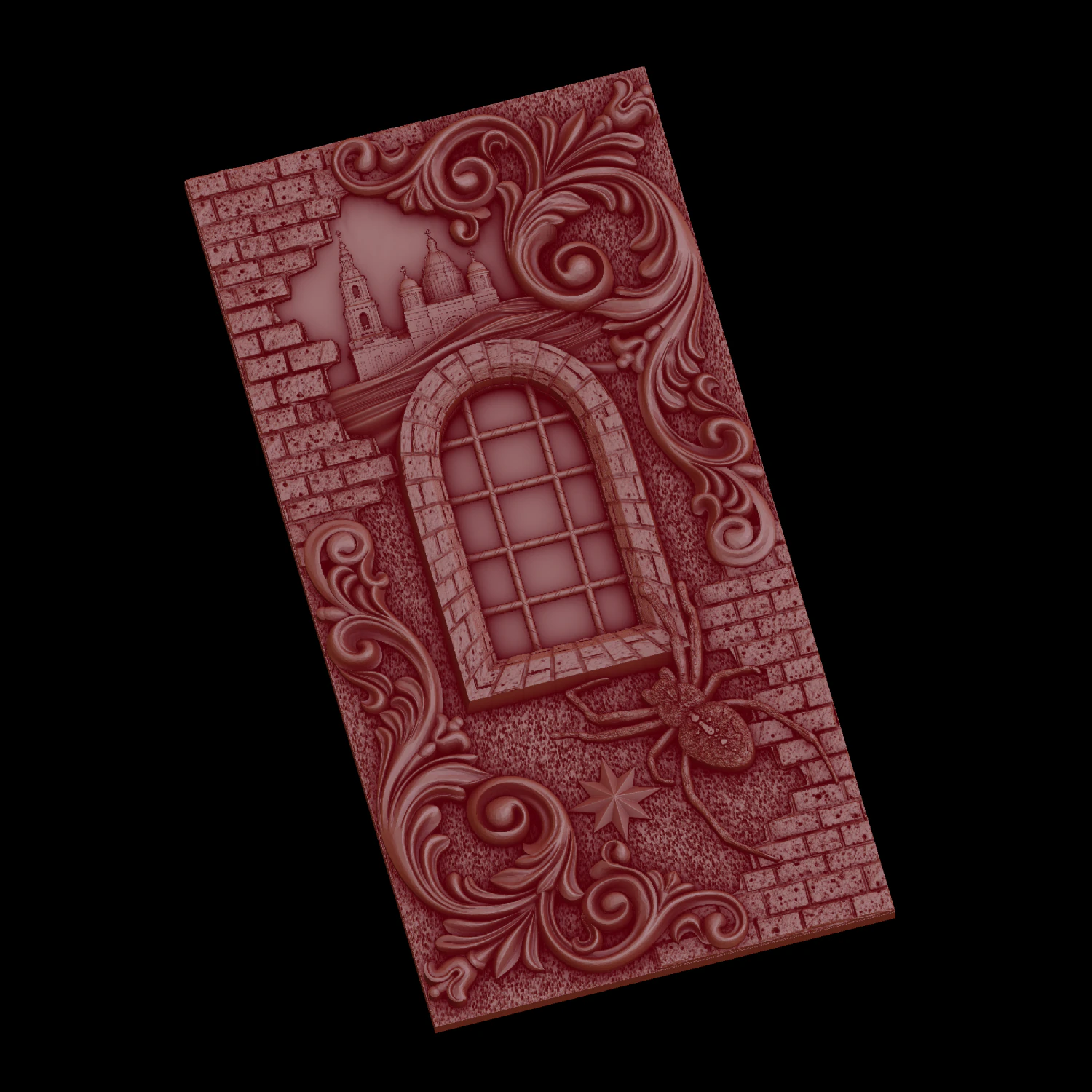 Relief 3D Print Model .c4d .max .obj .3ds .fbx .stl .blend 