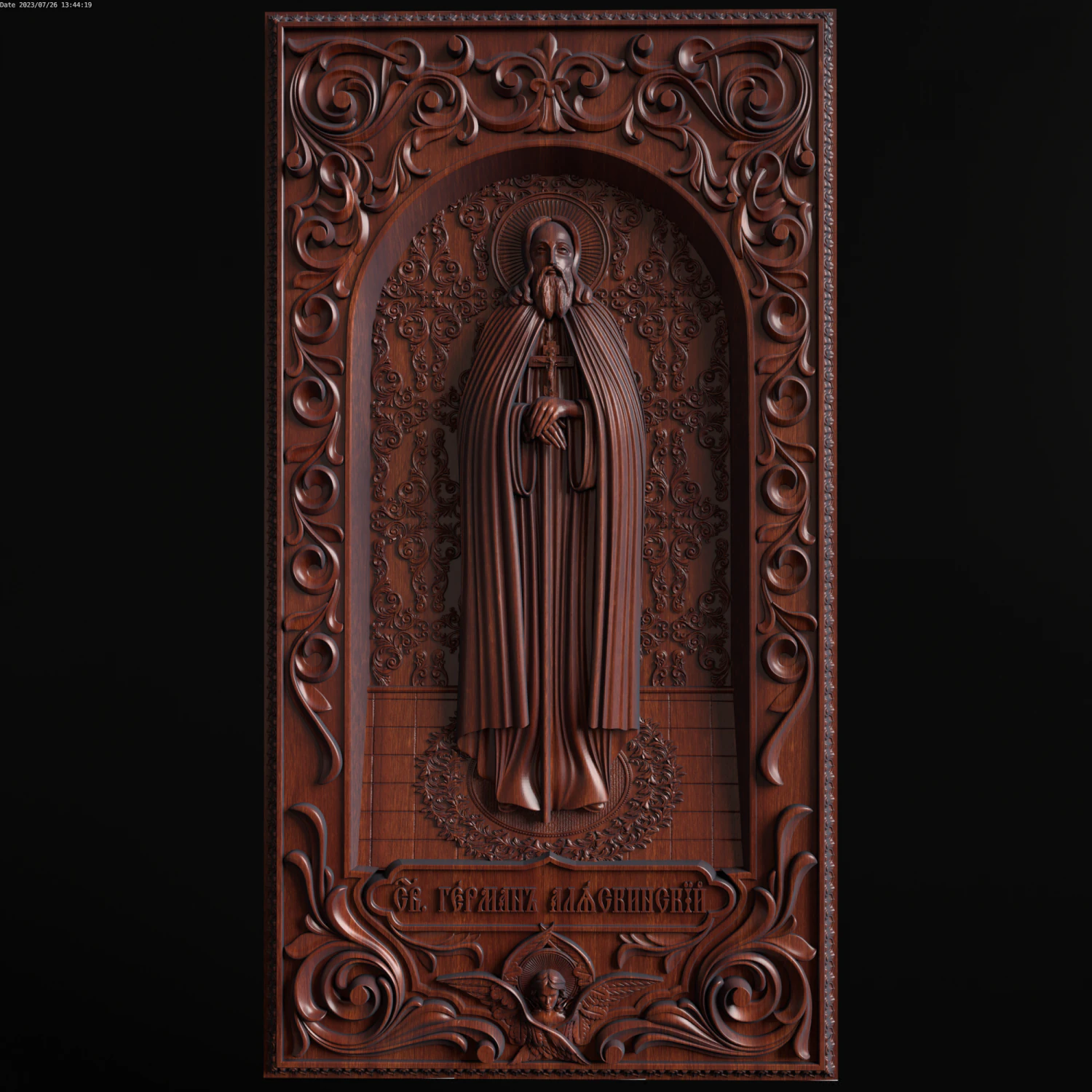 Relief 3D Print Model .c4d .max .obj .3ds .fbx .stl .blend 