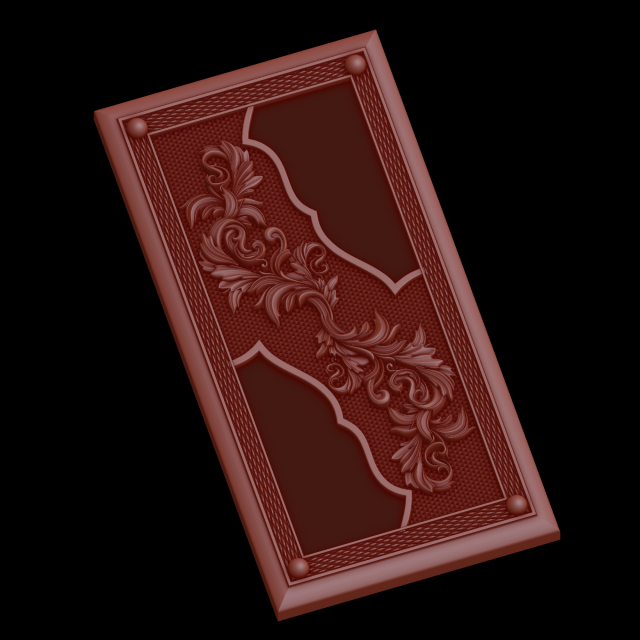Relief 3D Baskı Modeli .c4d .max .obj .3ds .fbx .stl .blend 