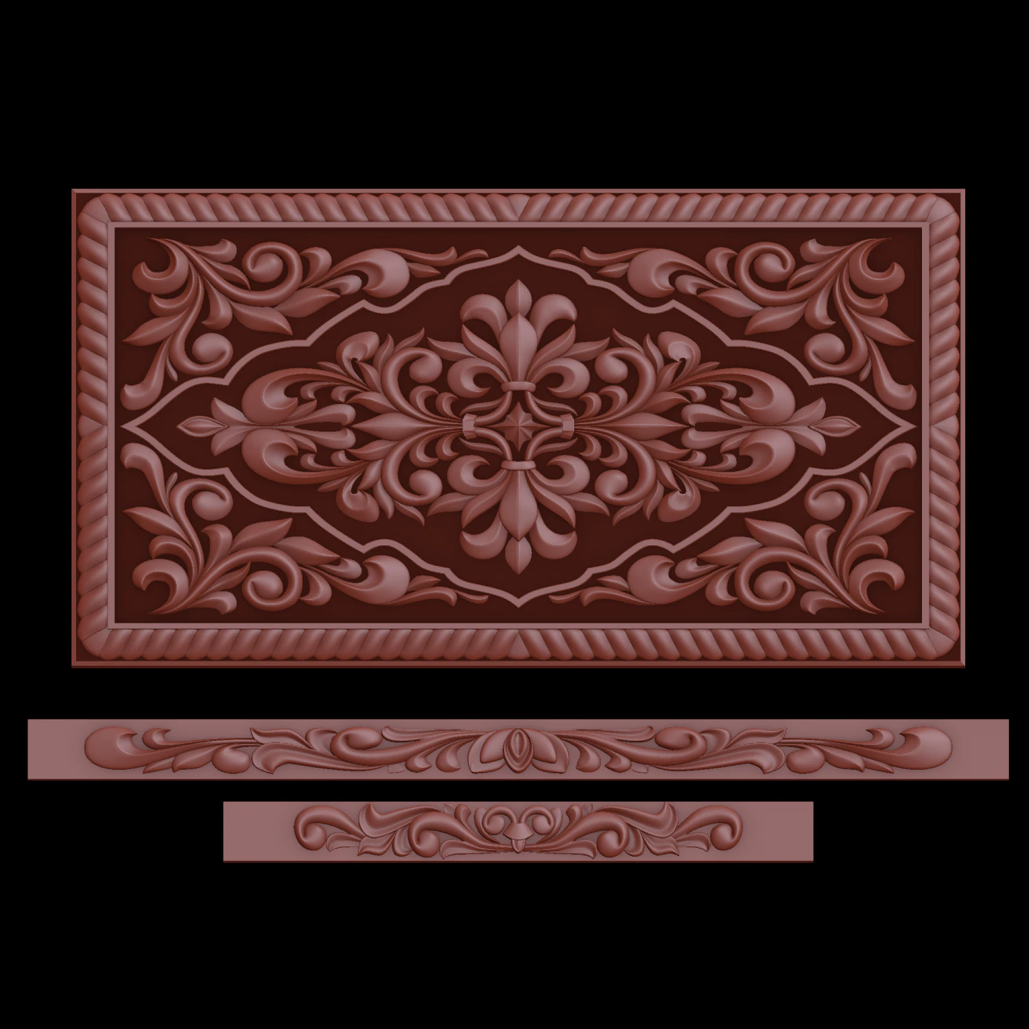 Relief 3D Print Model .c4d .max .obj .3ds .fbx .stl .blend 