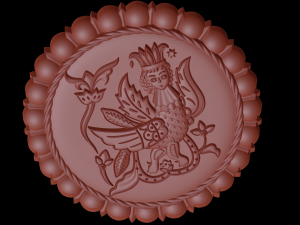 Relief Modelo de Impressão 3D