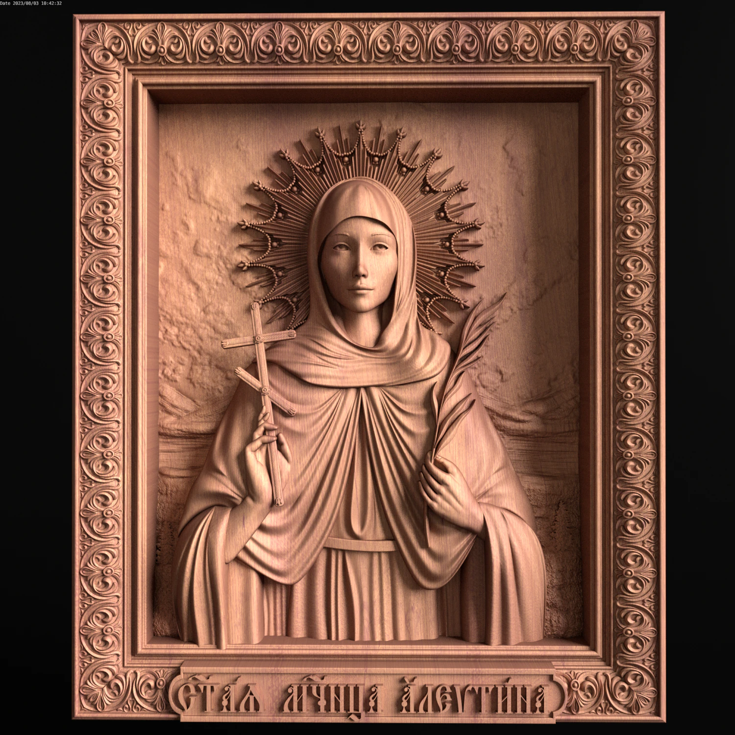 Relief 3D Print Model .c4d .max .obj .3ds .fbx .stl .blend 