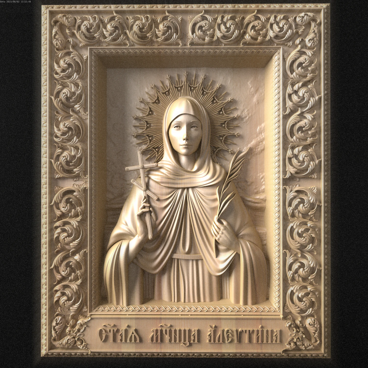 Relief 3D Print Model .c4d .max .obj .3ds .fbx .stl .blend
