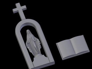 Relief 3Dプリントモデル