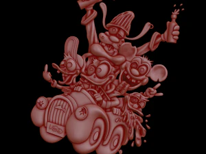 Relief 3D Print Model