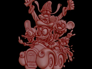 Relief 3D Print Model