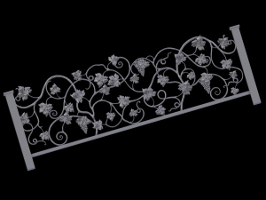 Relief 3D-Druckmodell