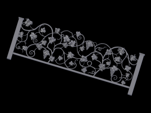 Relief 3D-printmodel