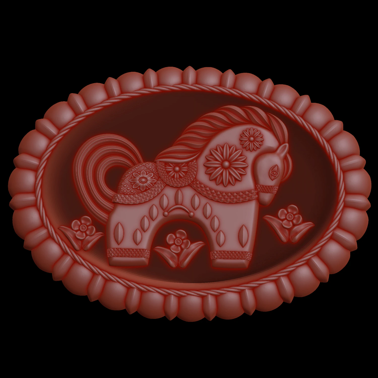 Relief 3D Print Model .c4d .max .obj .3ds .fbx .stl .blend 