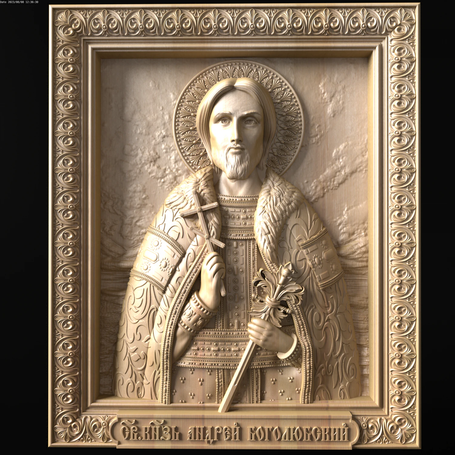 Relief 3D Print Model .c4d .max .obj .3ds .fbx .stl .blend 