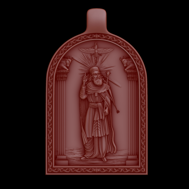 Relief 3D प्रिंट मॉडल .c4d .max .obj .3ds .fbx .stl .blend