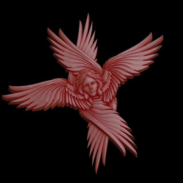 Relief 3D Принт Модель .c4d .max .obj .3ds .fbx .stl .blend 