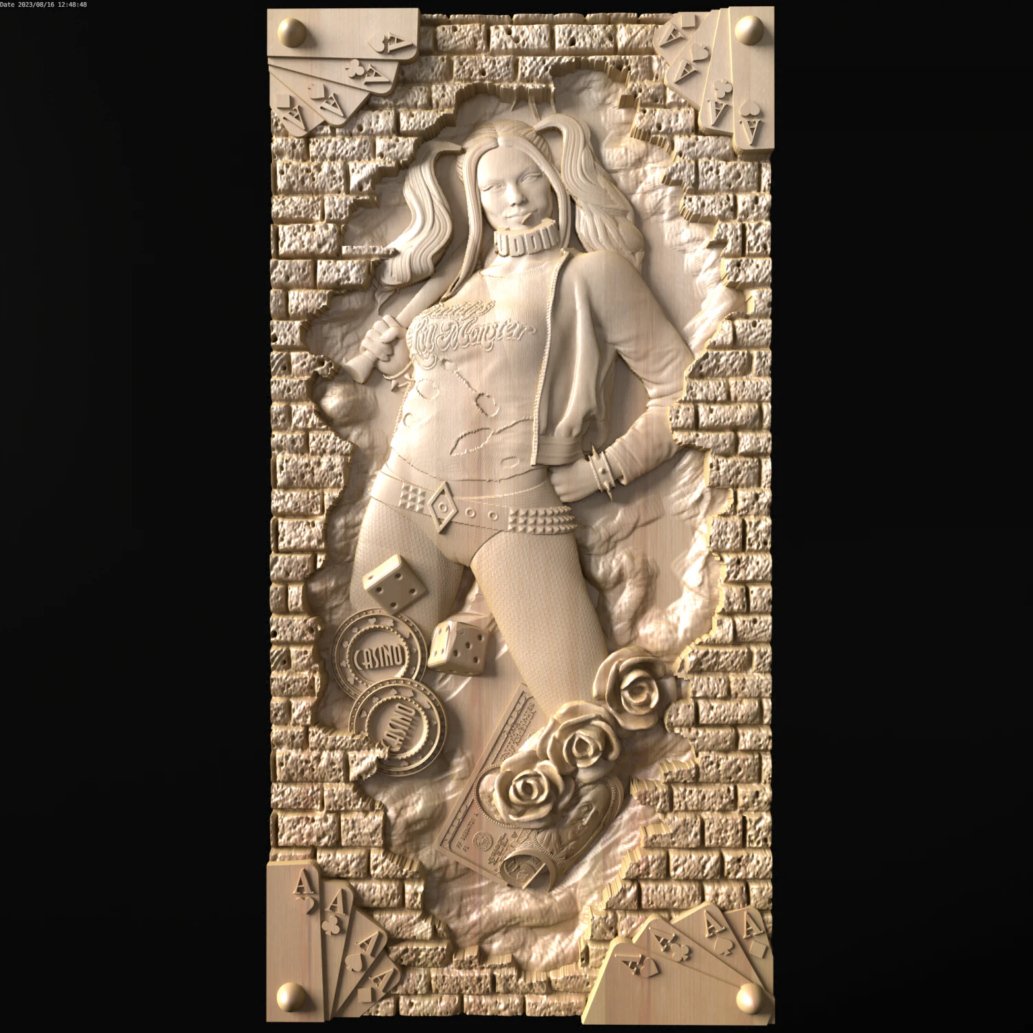 Relief 3D Print Model .c4d .max .obj .3ds .fbx .stl .blend 