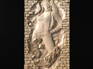 Relief 3D Print Model