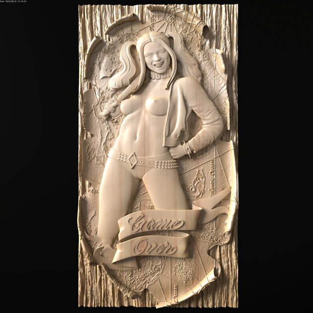 Relief Modelo de impresión 3D .c4d .max .obj .3ds .fbx .stl .blend 