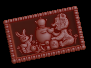 Relief Modello di stampa 3D