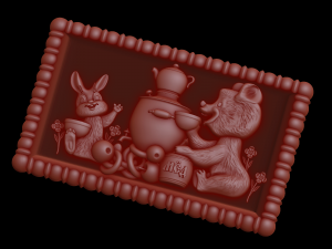 Relief 3Dプリントモデル