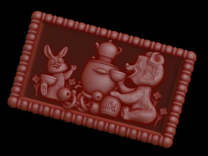 Relief 3D Print Model