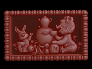 Relief 3D Print Model
