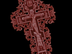 Relief 3D-Druckmodell