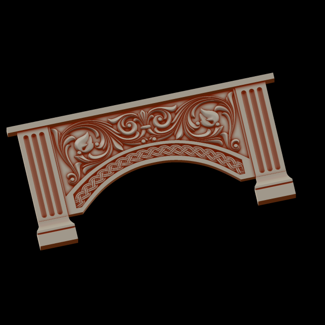 Relief 3D Print Model .c4d .max .obj .3ds .fbx .stl .blend
