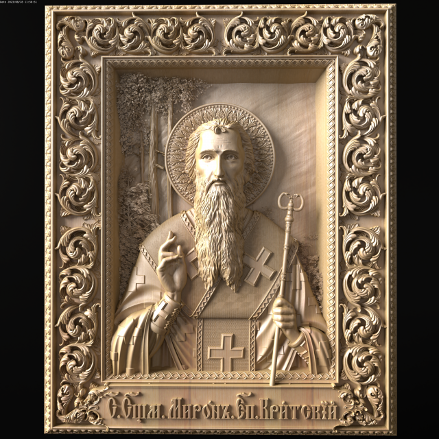 Relief 3D Print Model .c4d .max .obj .3ds .fbx .stl .blend 