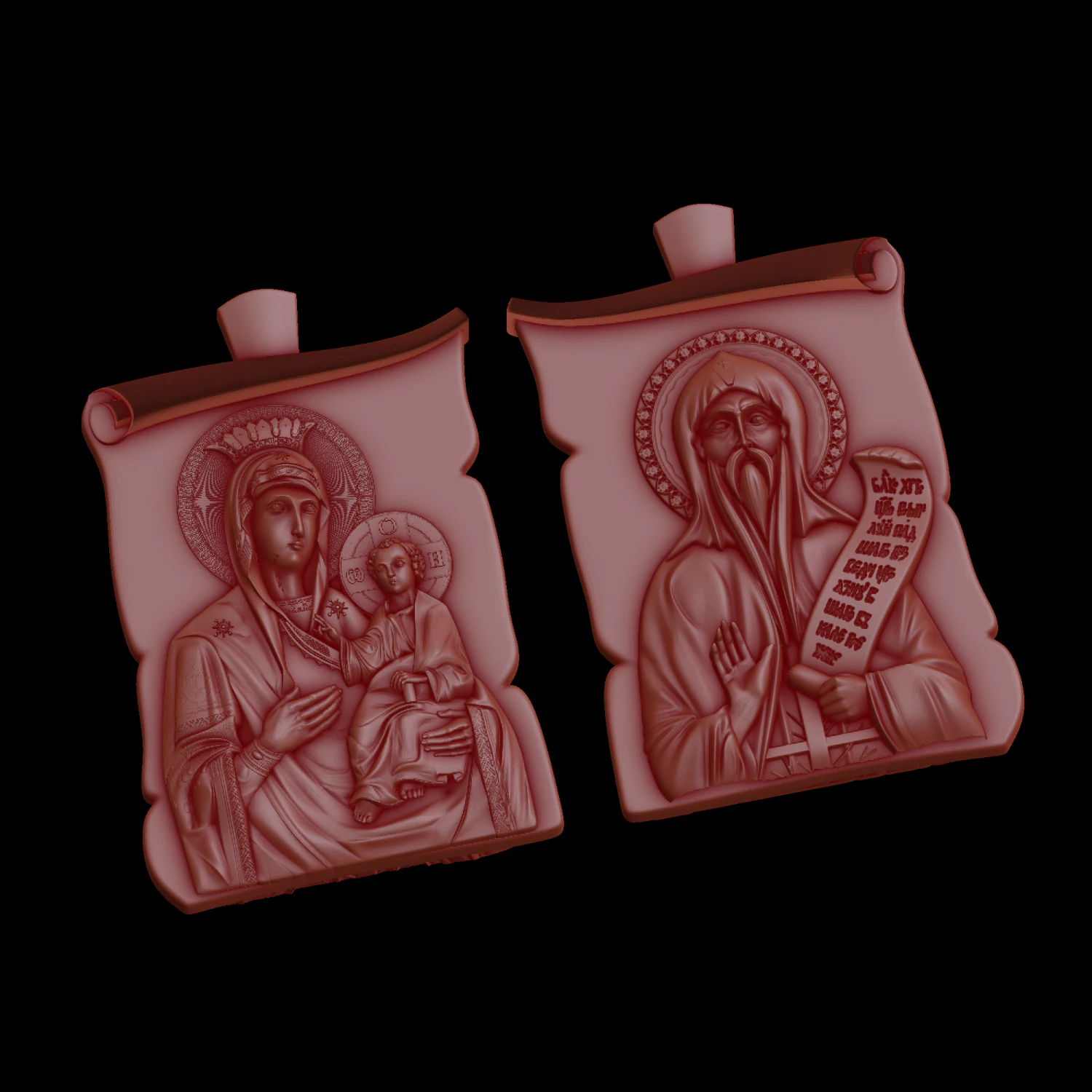 Relief 3D Print Model .c4d .max .obj .3ds .fbx .stl .blend