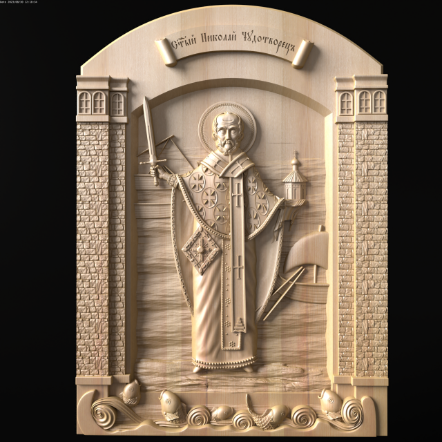 Relief Modelo de Impressão 3D .c4d .max .obj .3ds .fbx .stl .blend 