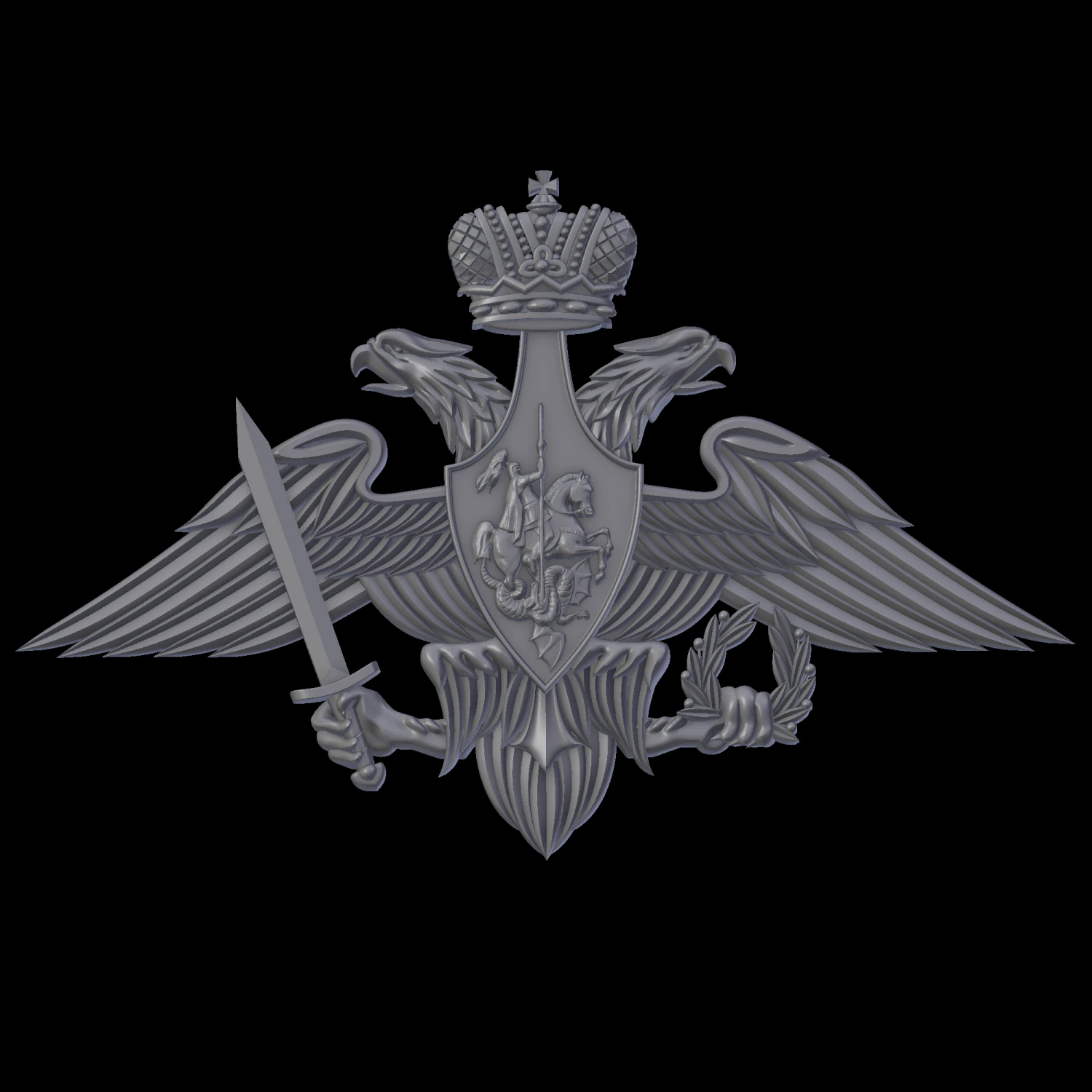 Relief 3D Print Model .c4d .max .obj .3ds .fbx .stl .blend