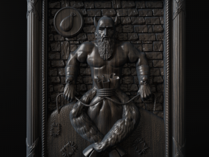 Relief Modelo de impresión 3D