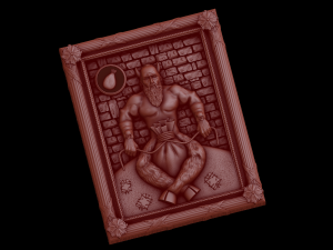 Relief Model do druku 3D