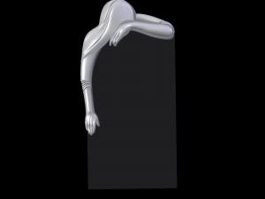 Relief 3D-Druckmodell