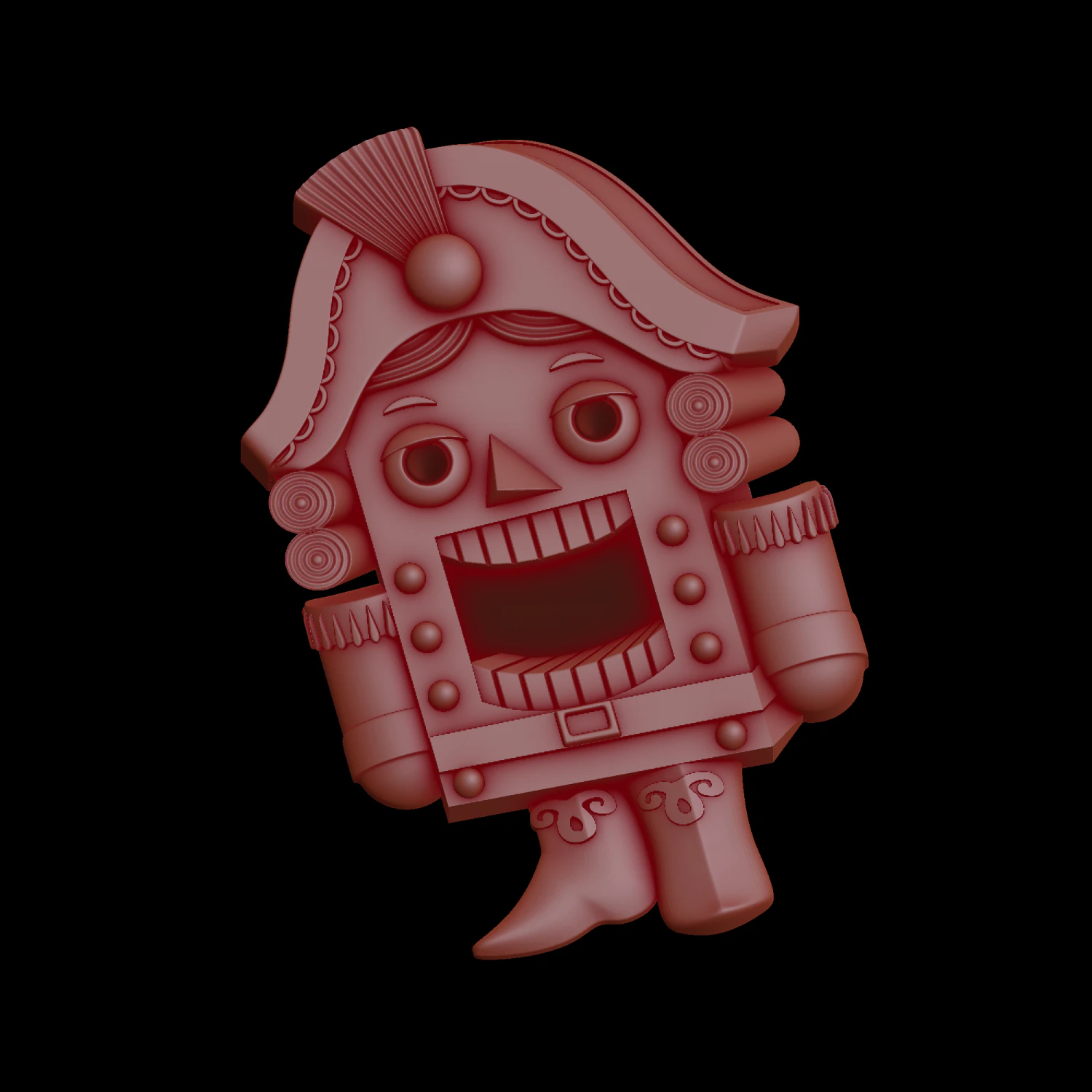 Alivio Modelo de impresión 3D .c4d .max .obj .3ds .fbx .stl .blend 