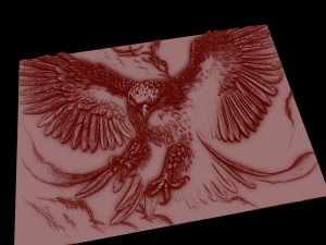Relief 3D Print Model