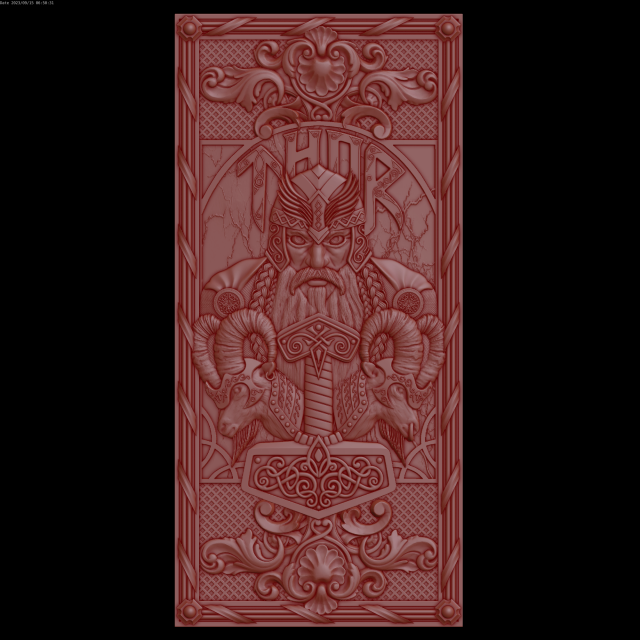 Relief 3D Print Model .c4d .max .obj .3ds .fbx .stl .blend 