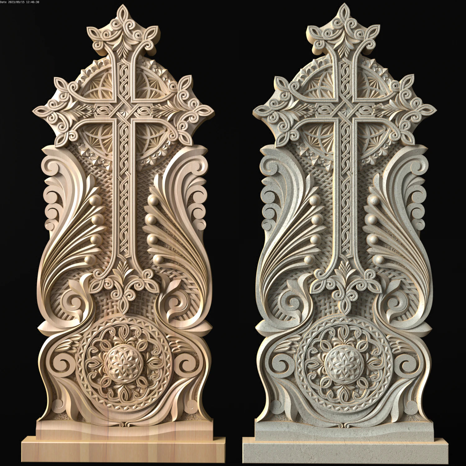 Relief 3D Print Model .c4d .max .obj .3ds .fbx .stl .blend 