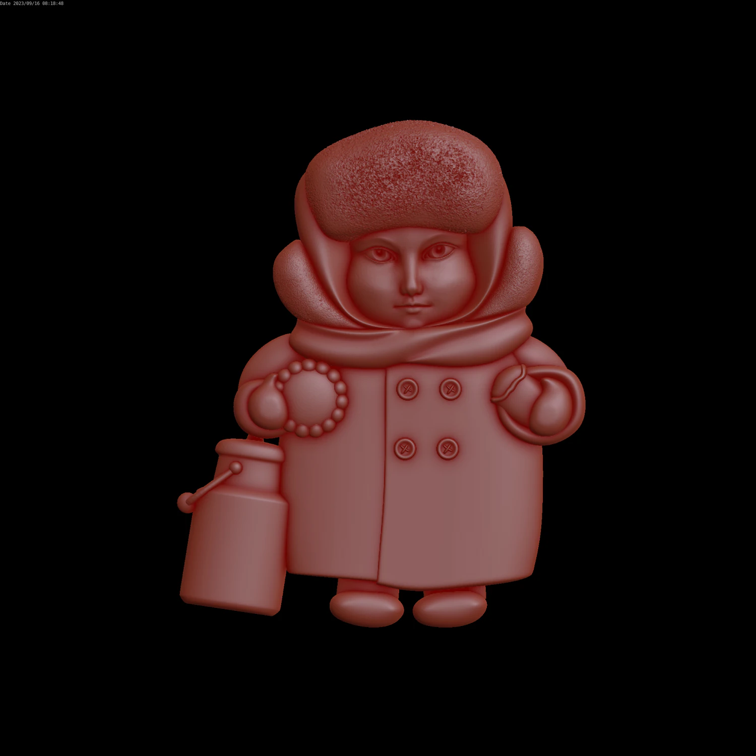 Relief 3D Print Model .c4d .max .obj .3ds .fbx .stl .blend 